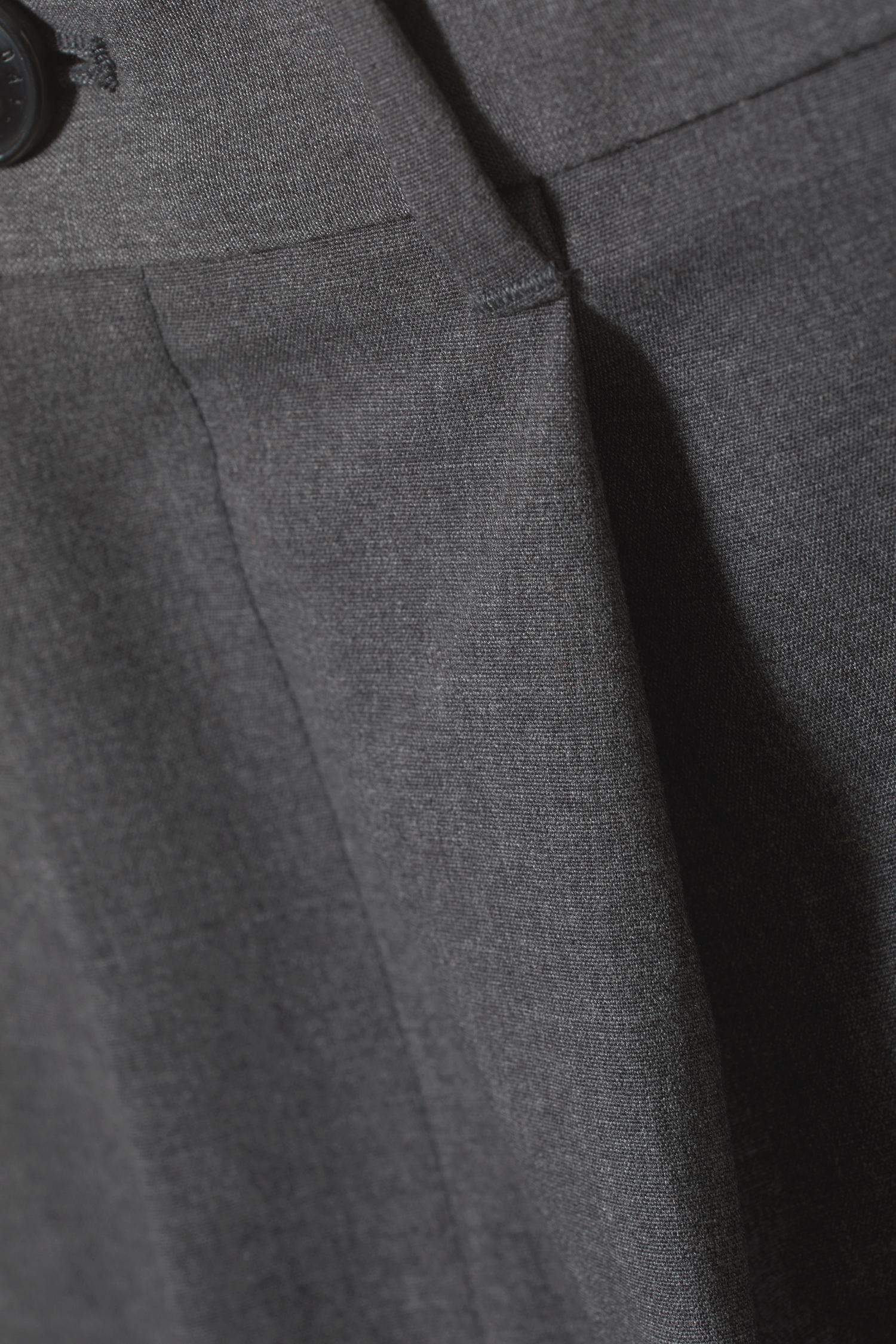 uno loose suit trousers - Grey Melange | Weekday DK