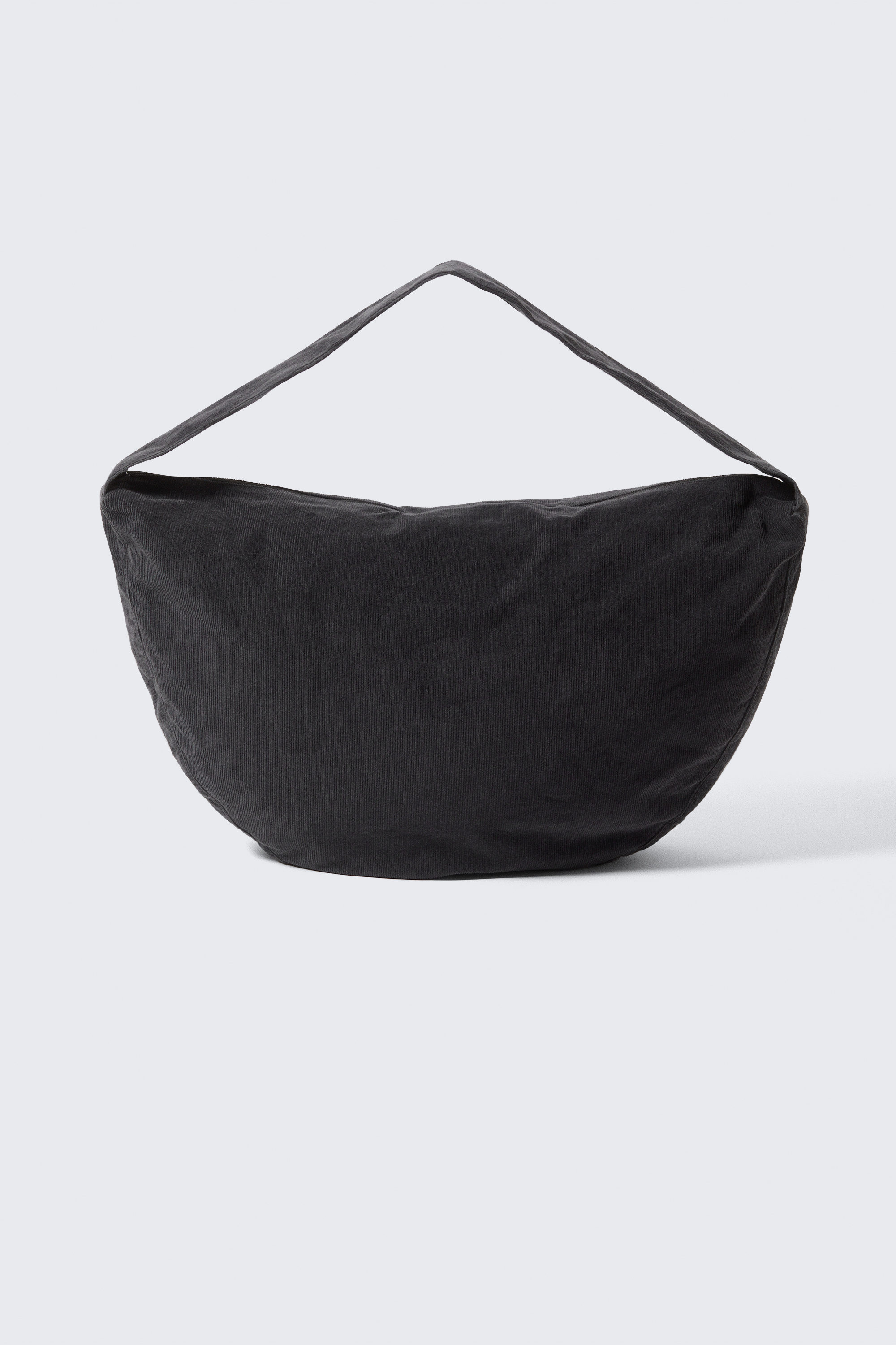 washed cotton crossbody bag - Dark Brown | Weekday EU