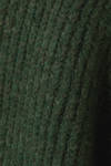 Dark Green - Bea Zip Cardigan - 1