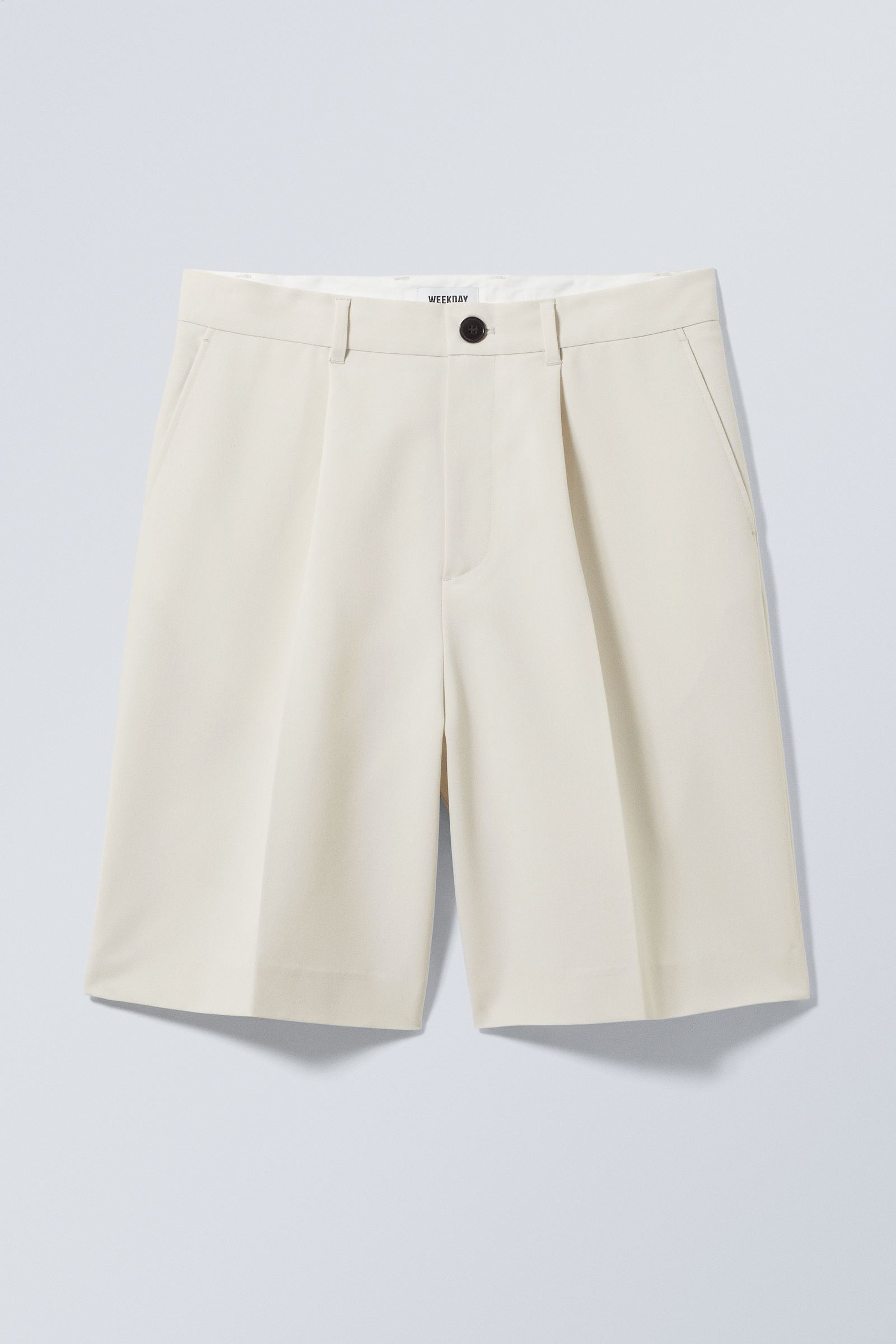 #D3CFC5 - Uno Oversized Suit Shorts - 1