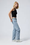 Summer Blue - Light Blue - Arrow Low Rise Regular Straight Leg Jeans - 5