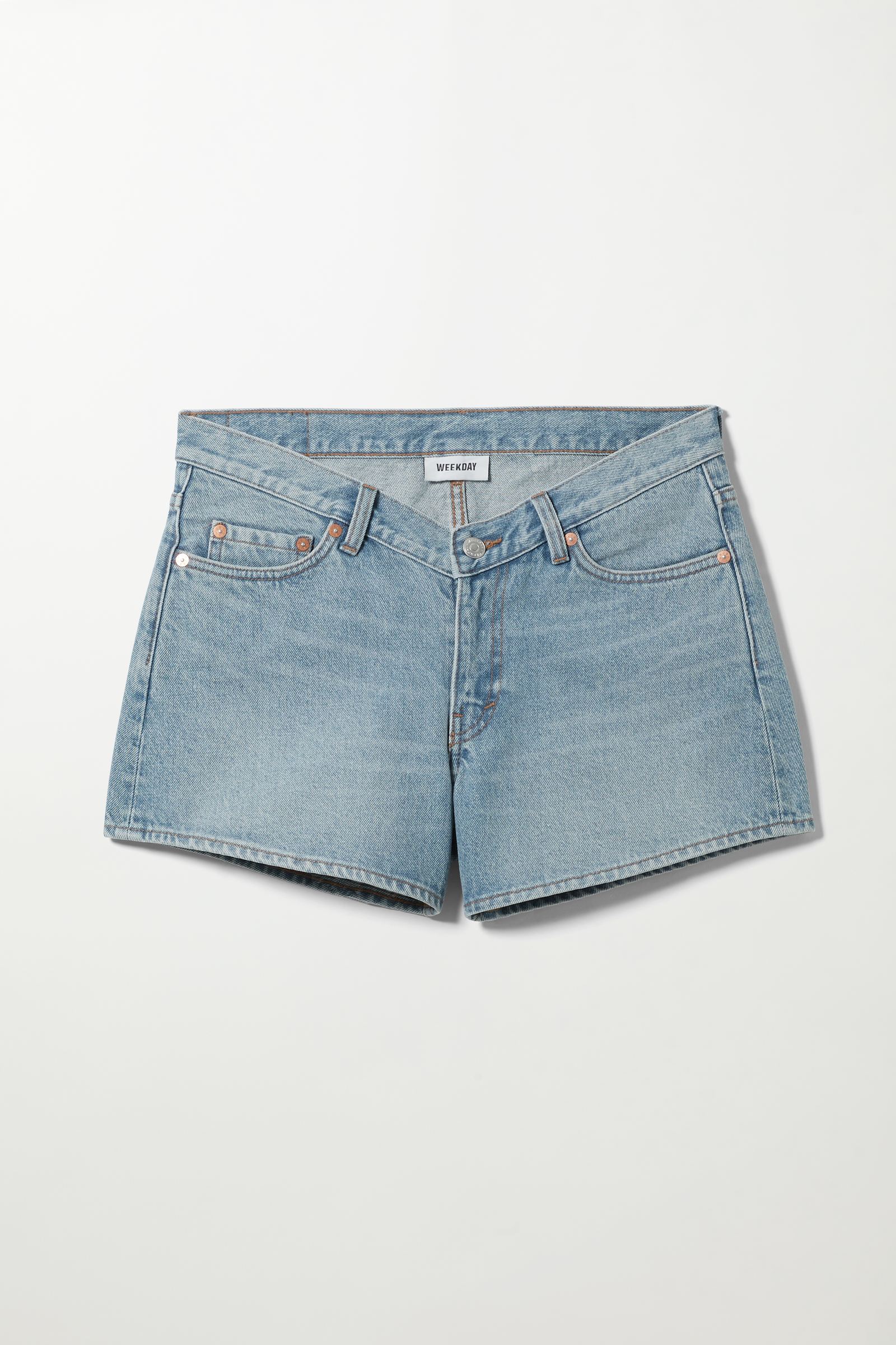 #8898AC - Frida Denim Shorts - 1