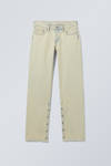 Sunbleached - Arrow Low Straight Slit Jeans - 1