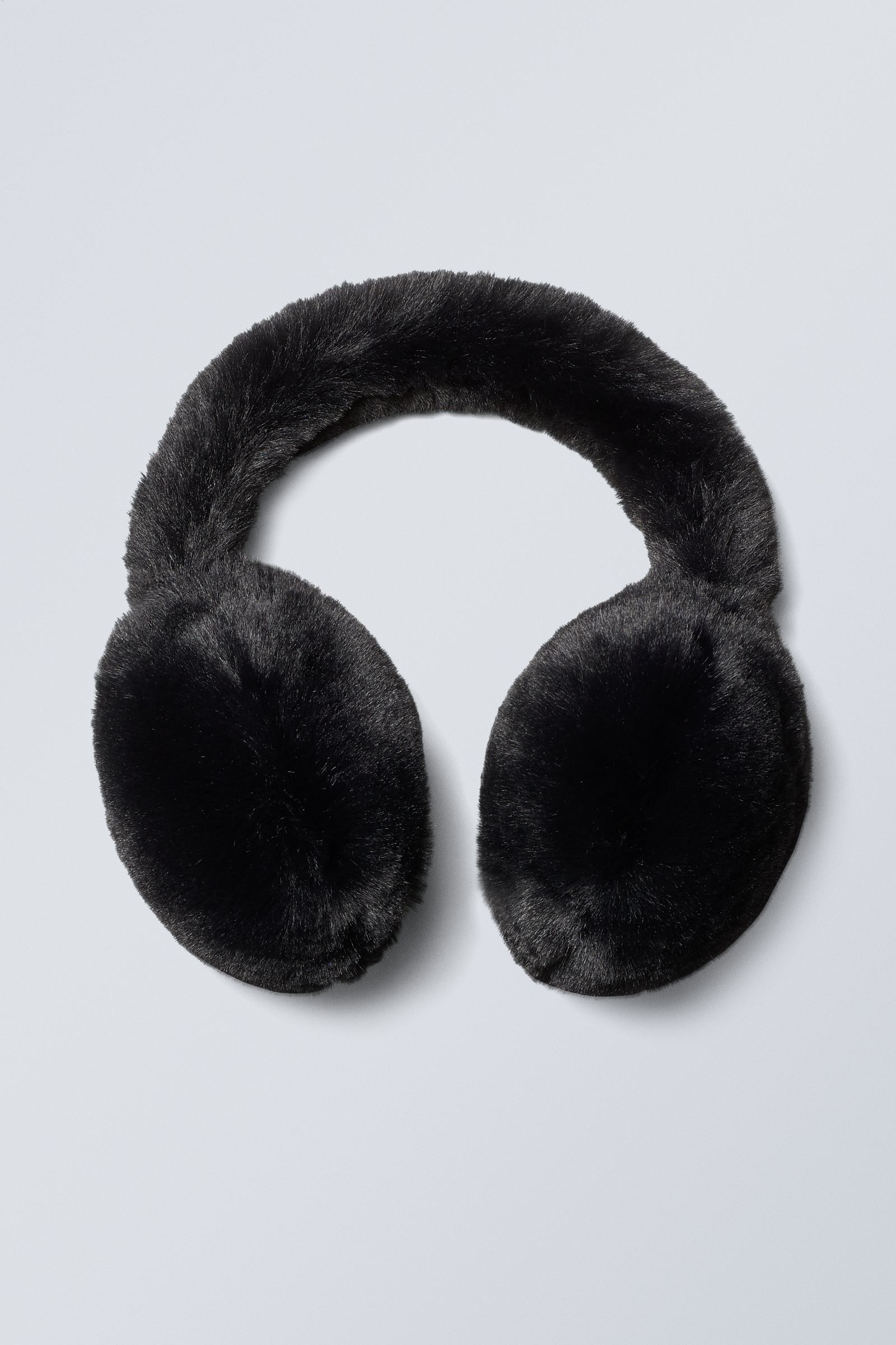#000000 - Fiona Faux Fur Earmuffs