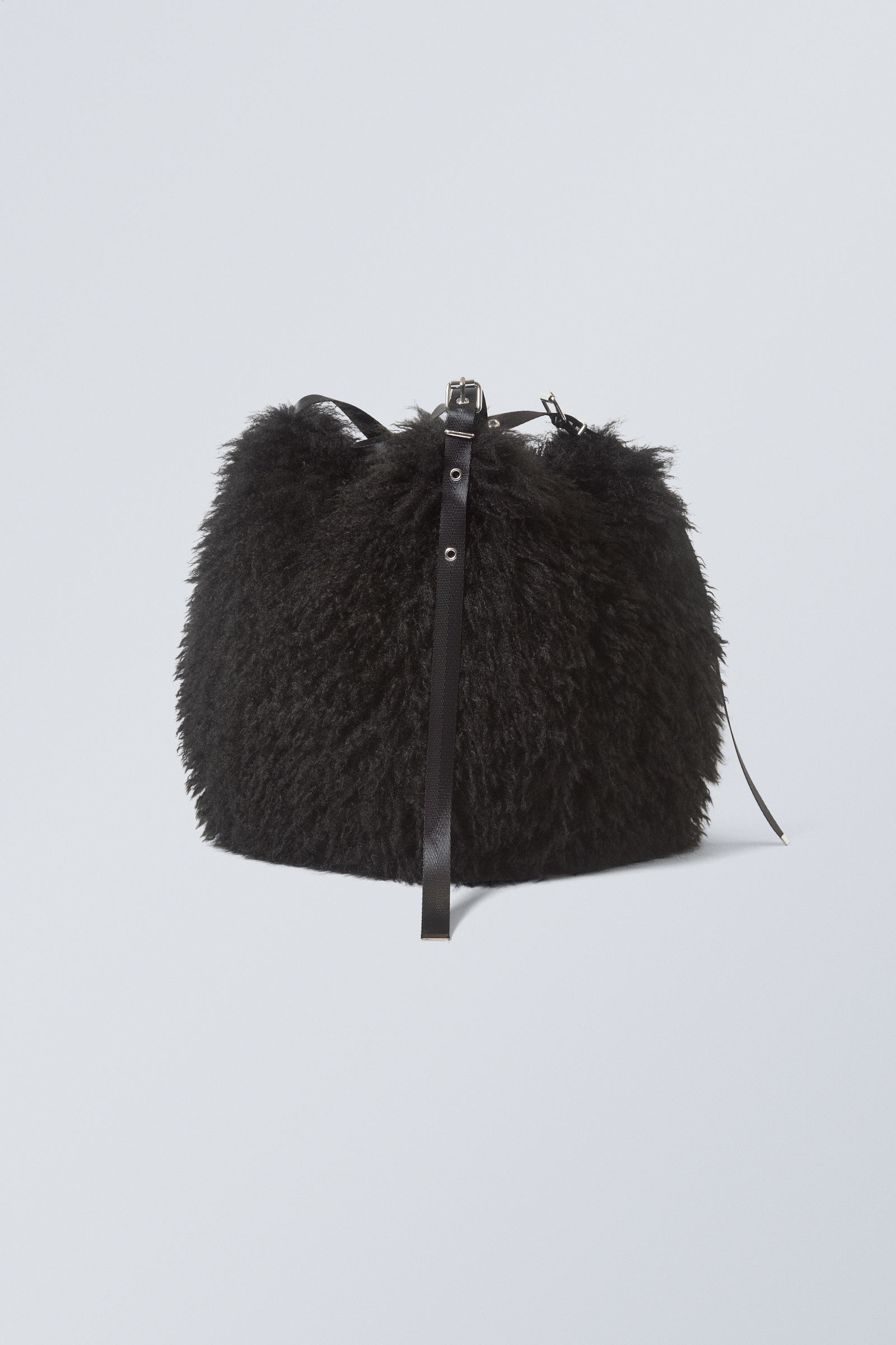 #272628 - Faux Fur Shoulder Bag - 2