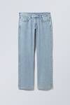 Summer Blue - Light Blue - Arrow Low Rise Regular Straight Leg Jeans - 2