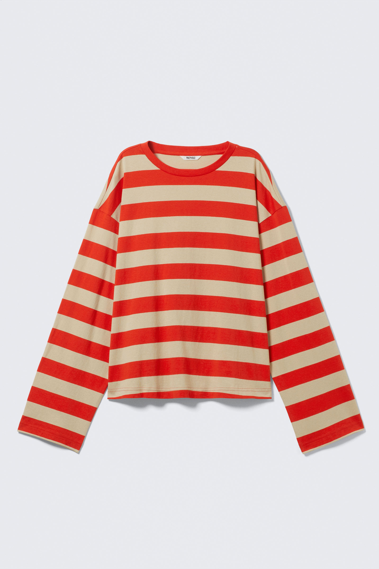 Long-Sleeved Cotton T-shirt
