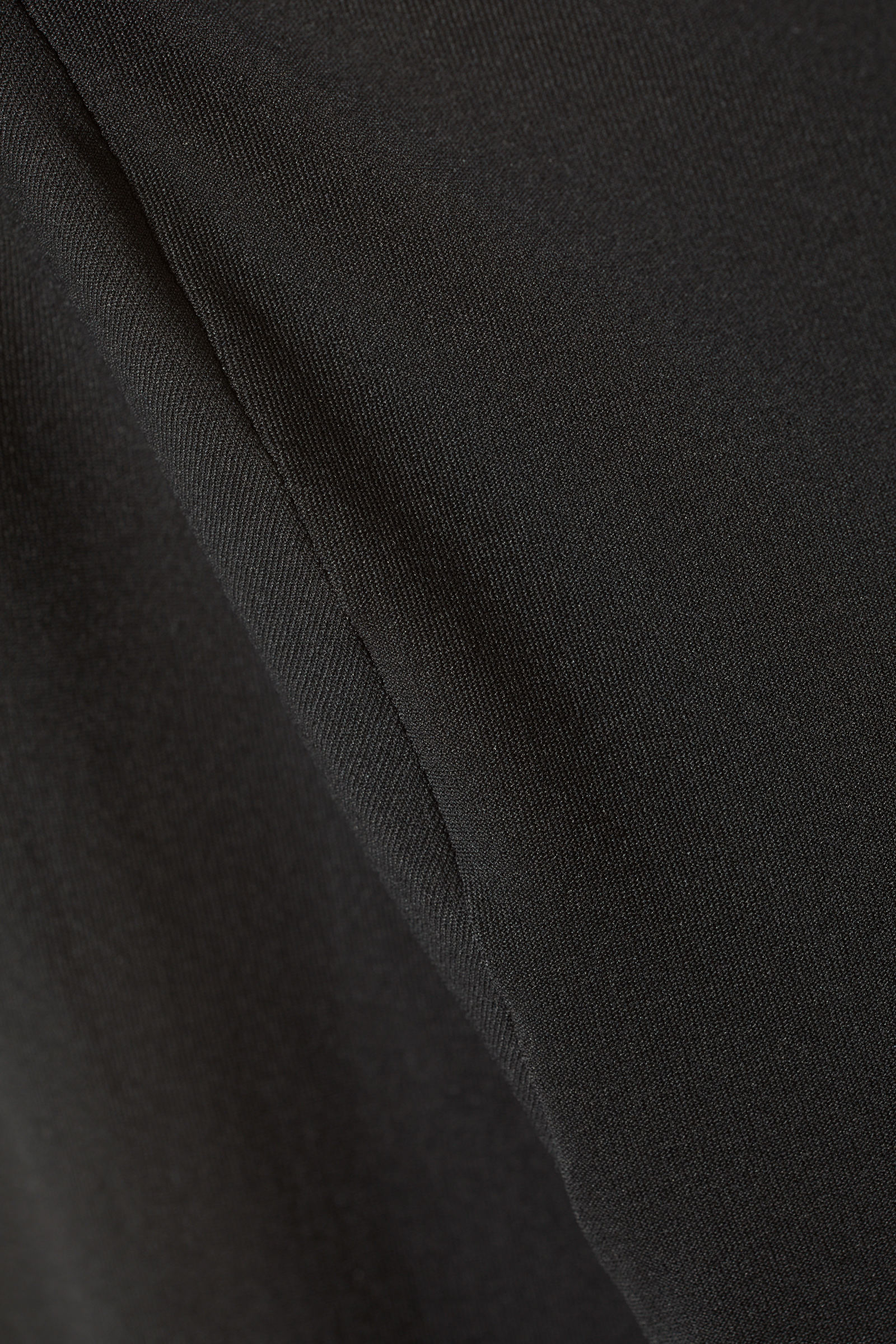 Dark Grey - Sheer Boatneck Long Sleeve - 4