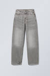 Eleven Grey - Rail Mid Loose Straight Jeans - 0