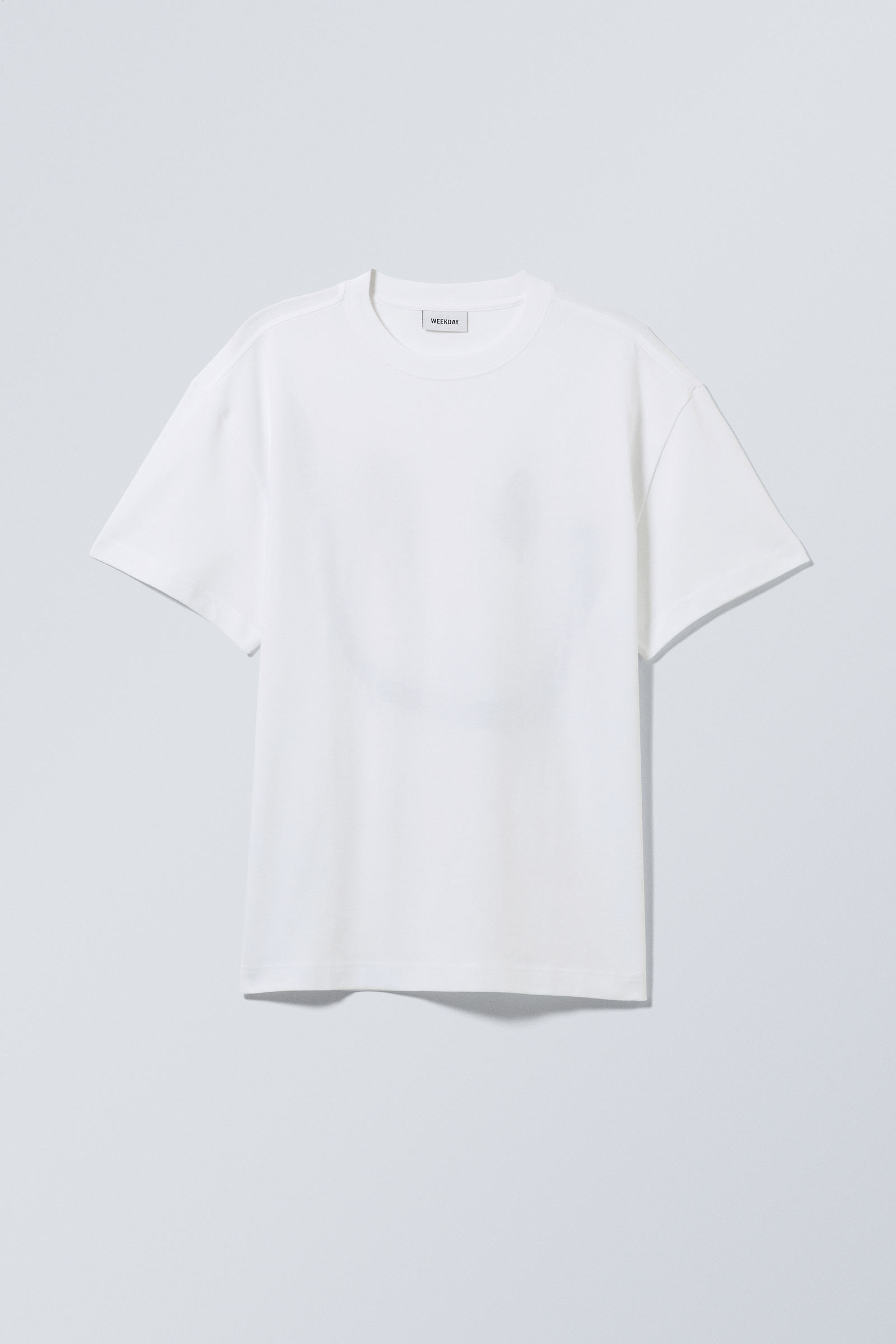 oversized graphic printed t-shirt - Drippy smiling face | Weekday EU