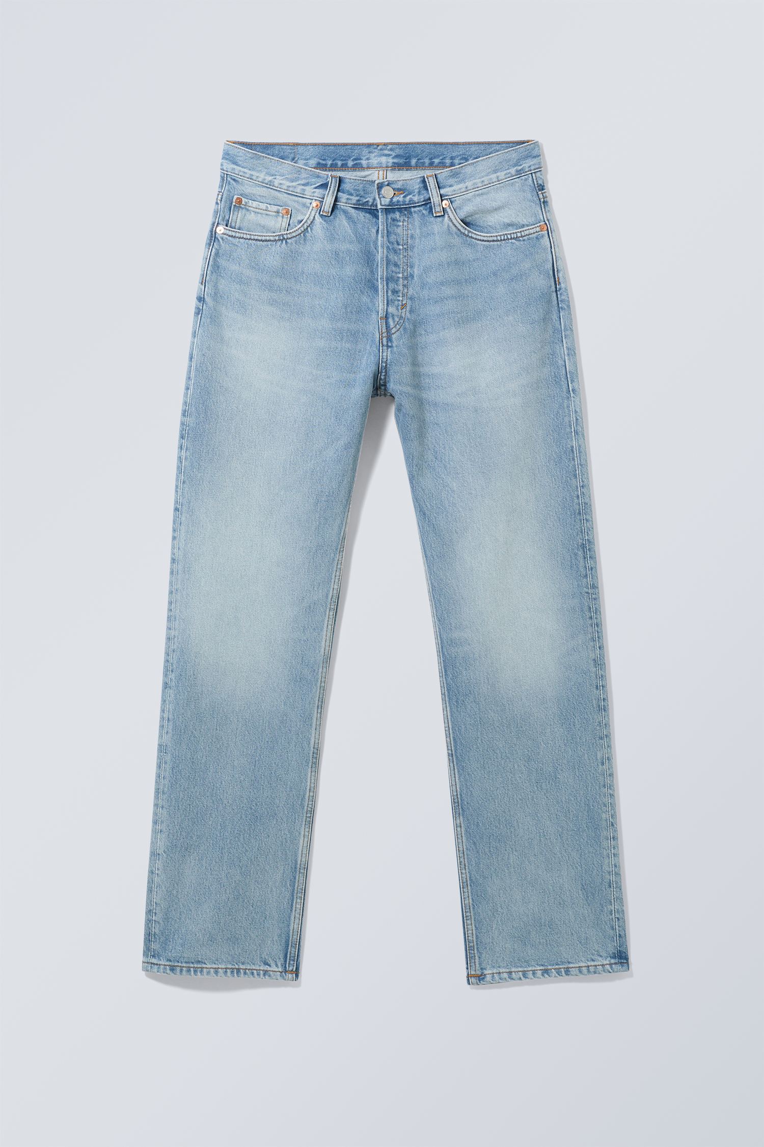 #8898AC - Space Relaxed Straight Jeans - 1