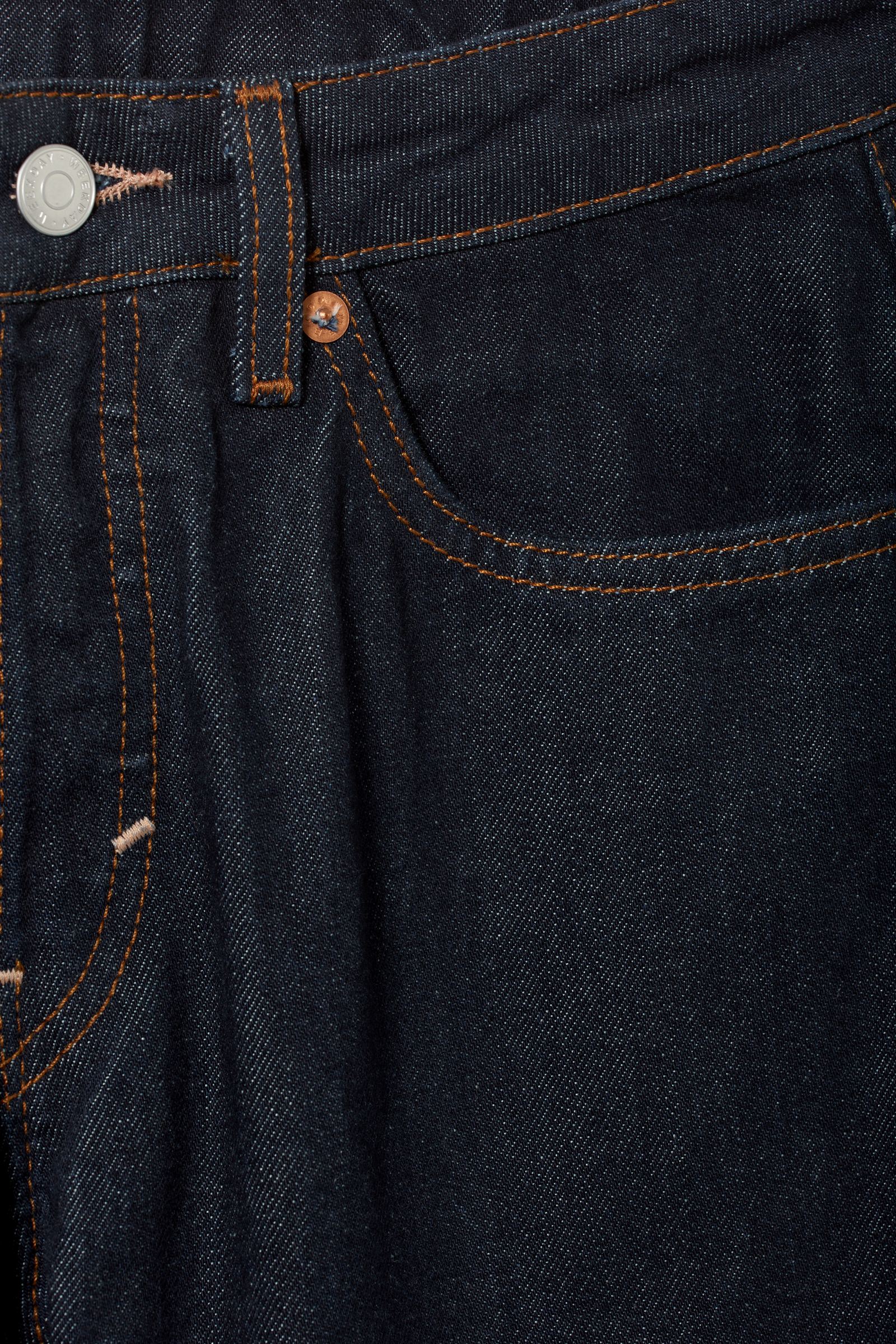 #0000FF - Pin Mid Straight Jeans - 2