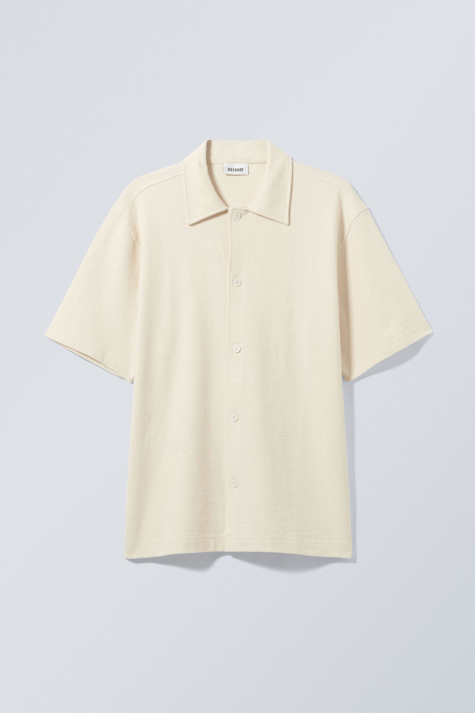 #E8E0C9 - Pass Short Sleeve Shirt - 1