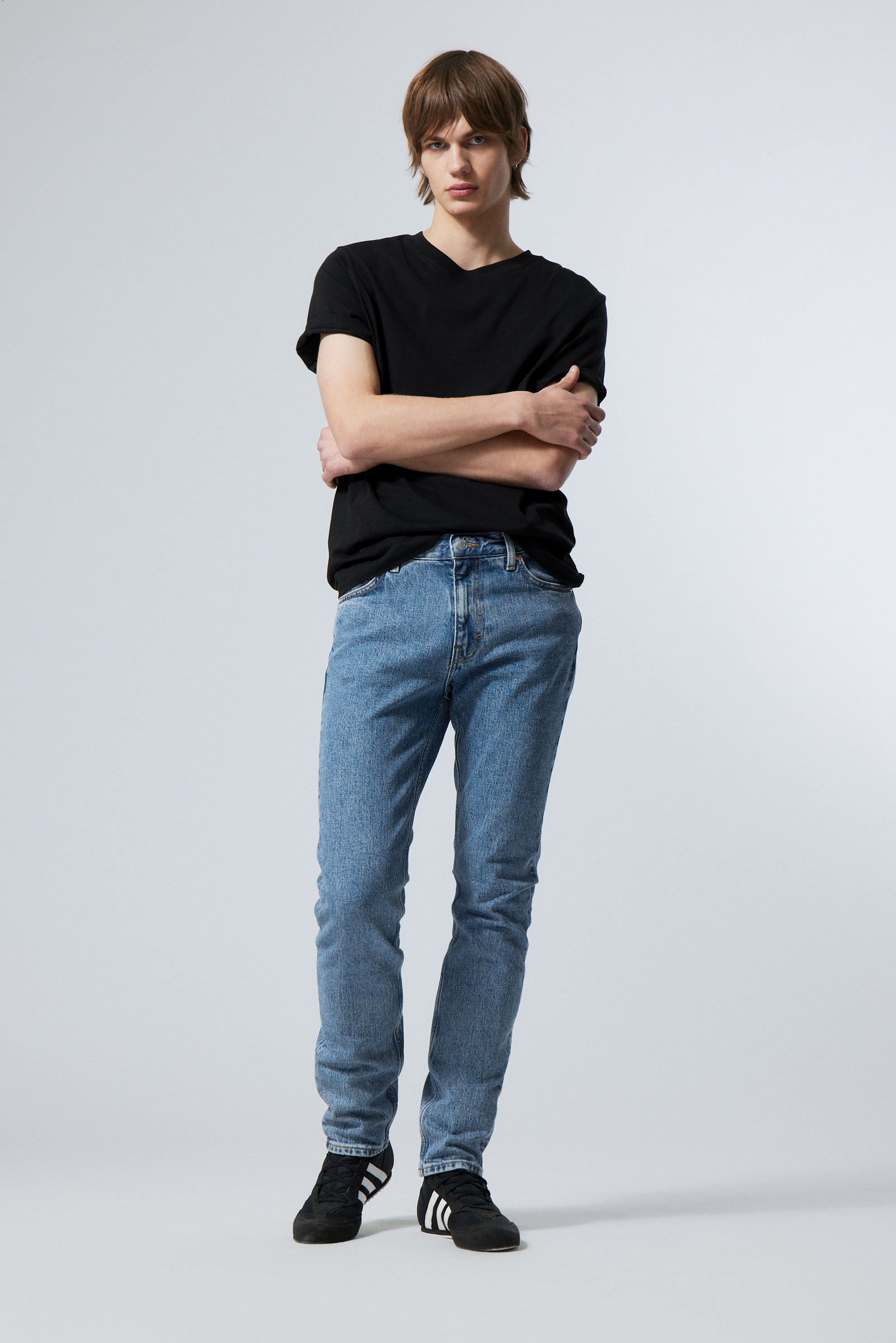 #79829D - Sunday Slim Tapered Jeans - 1