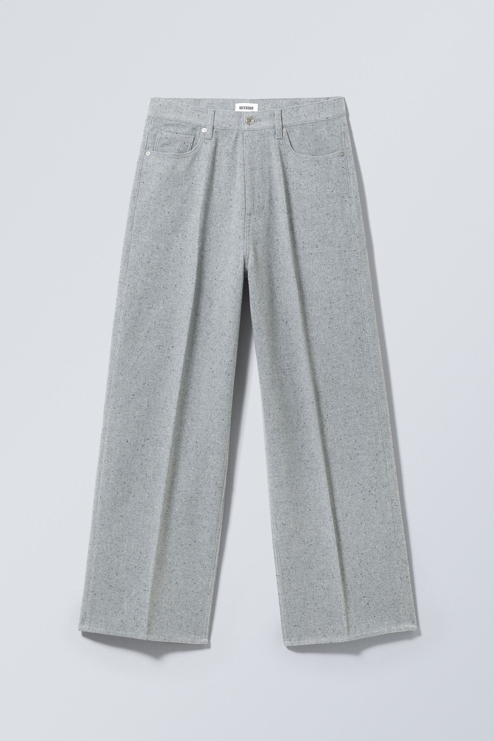Light Dusty Grey - Astro Baggy Suit Trousers - 1