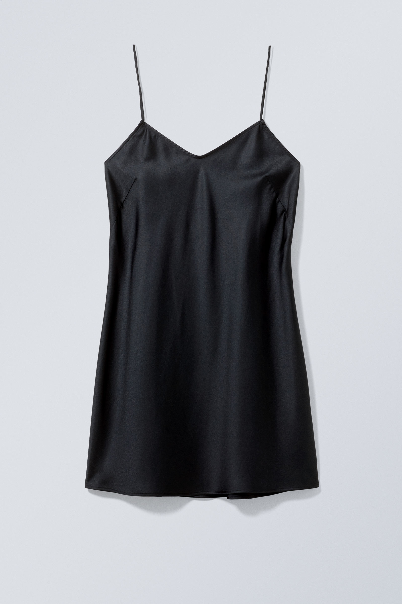yui mini slip dress - Black | Weekday EU