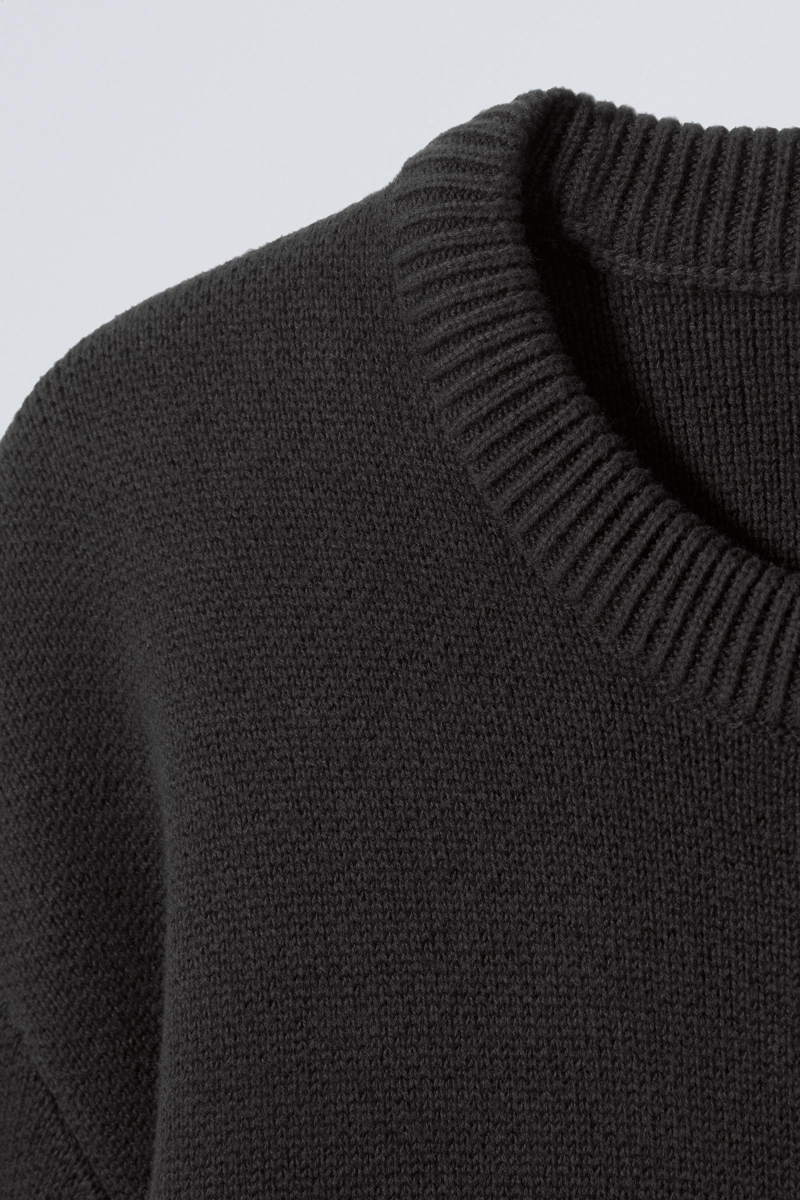 Black - Fabian Jacquard Knit Sweater - 3