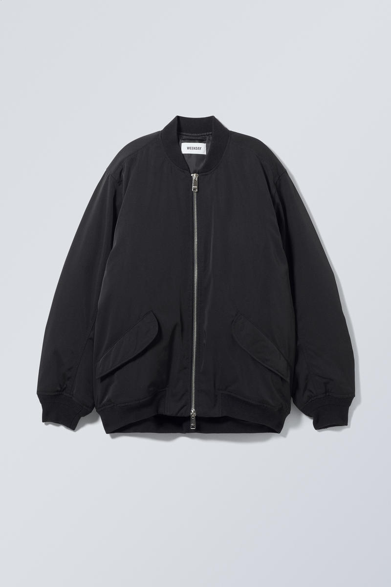 Lui Oversized Bomber Jacket