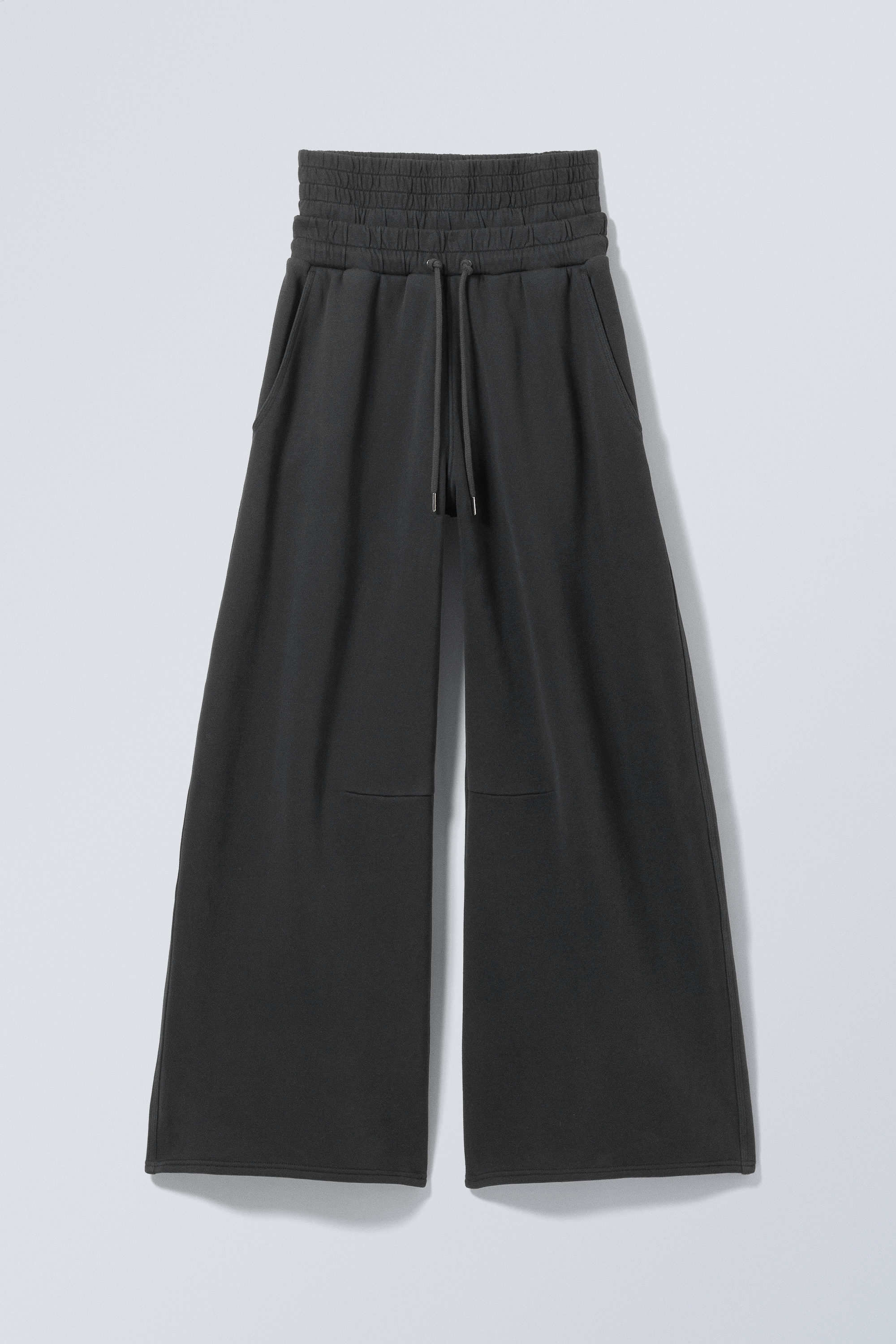 double-layered standard sweatpants - Black | Weekday WW double-layered standard sweatpants - Black | Weekday WW