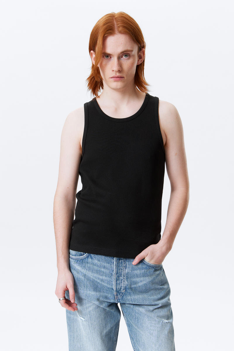 Weekday Regular Fit Ribbed Tank Top