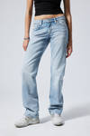 Blue Delight - Arrow Low Rise Regular Straight Leg Jeans - 1