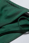 Dark Green Shimmer - Breeze String Bikini Bottoms - 1