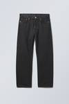 Tuned Black - Black - Space Relaxed Straight Leg Jeans - 2