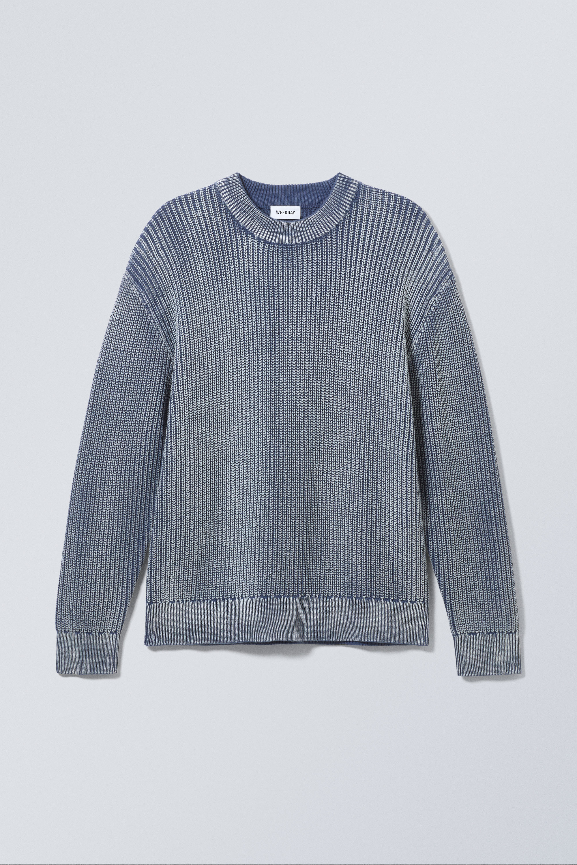 超激安 regular WW Weekday | Blue Two-Tone - sweater knit heavy トップス