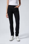 Black Rinse - Black - Spare Mid Rise Skinny Leg Jeans - 0