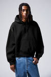 Black - Boxy Heavyweight Hoodie - 1