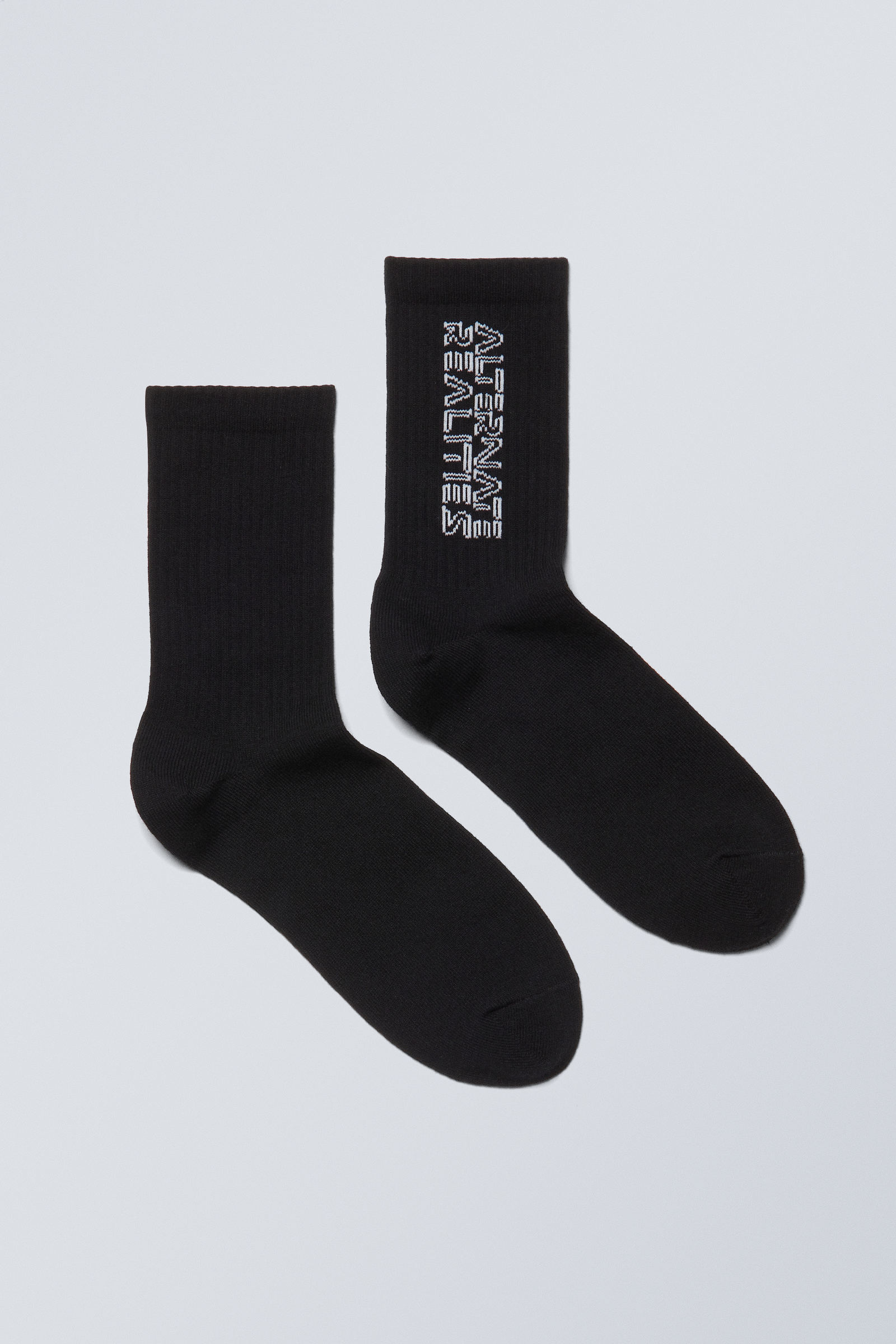 #000000 - Sport Printed Socks