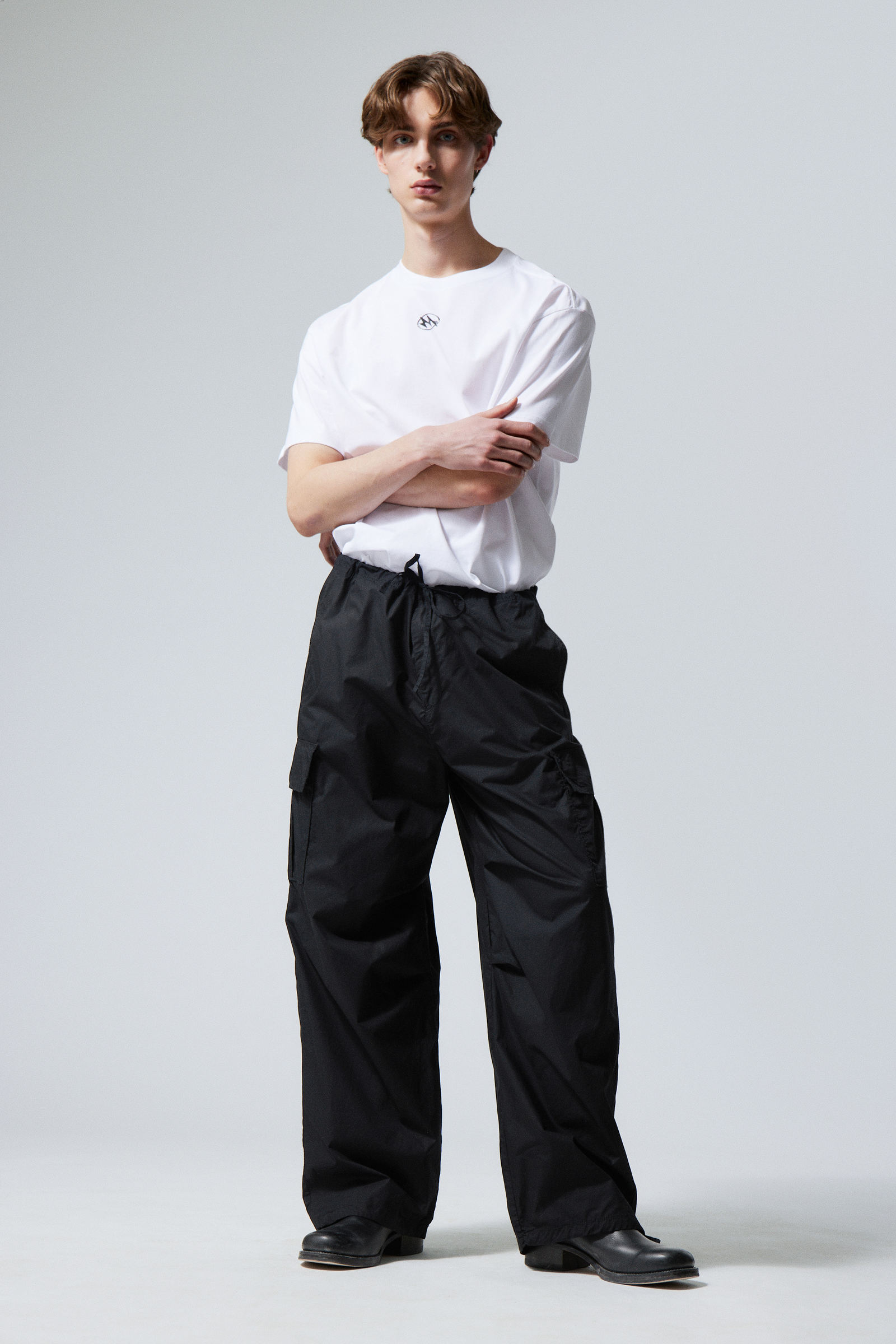 #272628 - Parachute Loose Cargo Trousers - 1