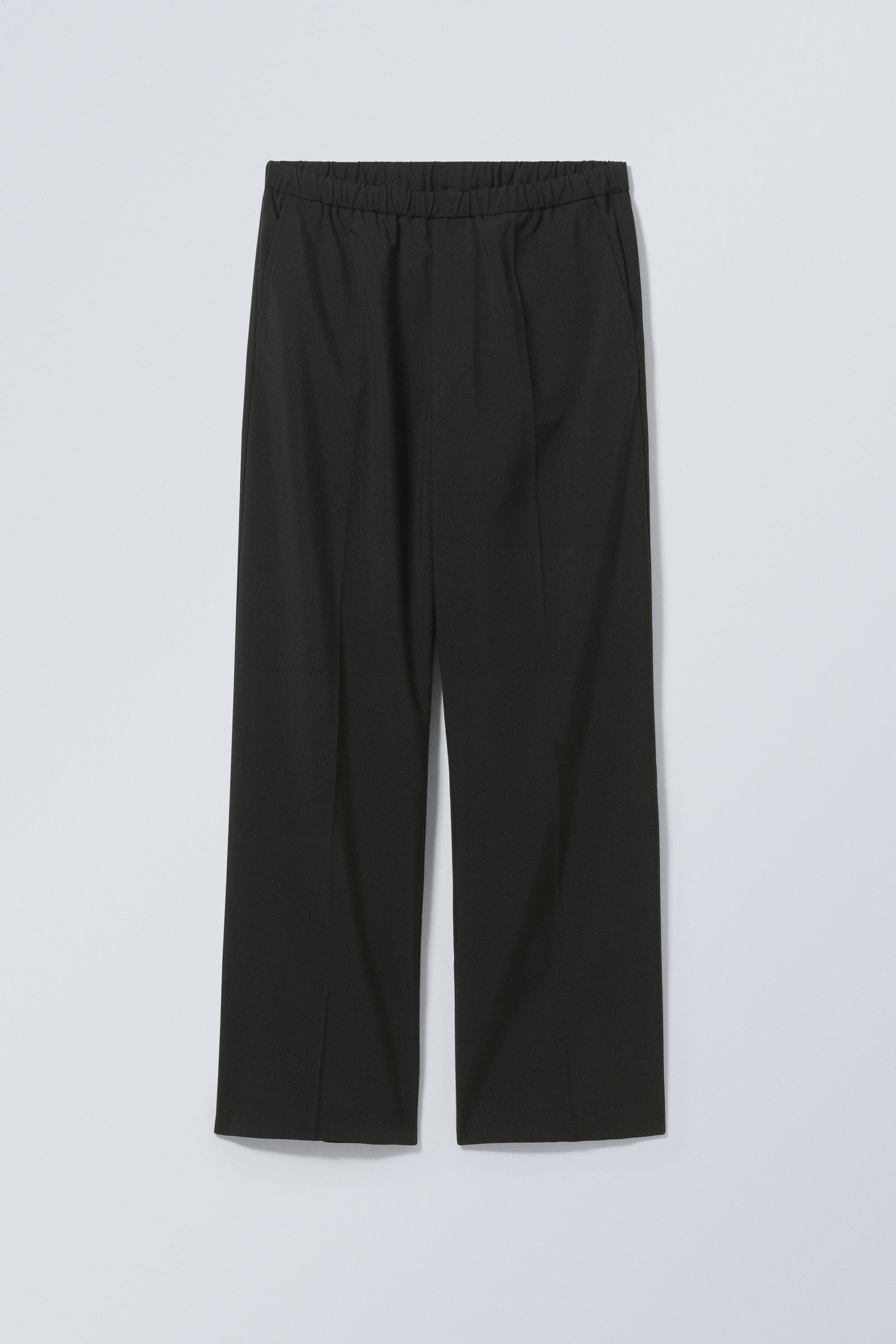 Black - Axel Relaxed Suit Trousers - 1