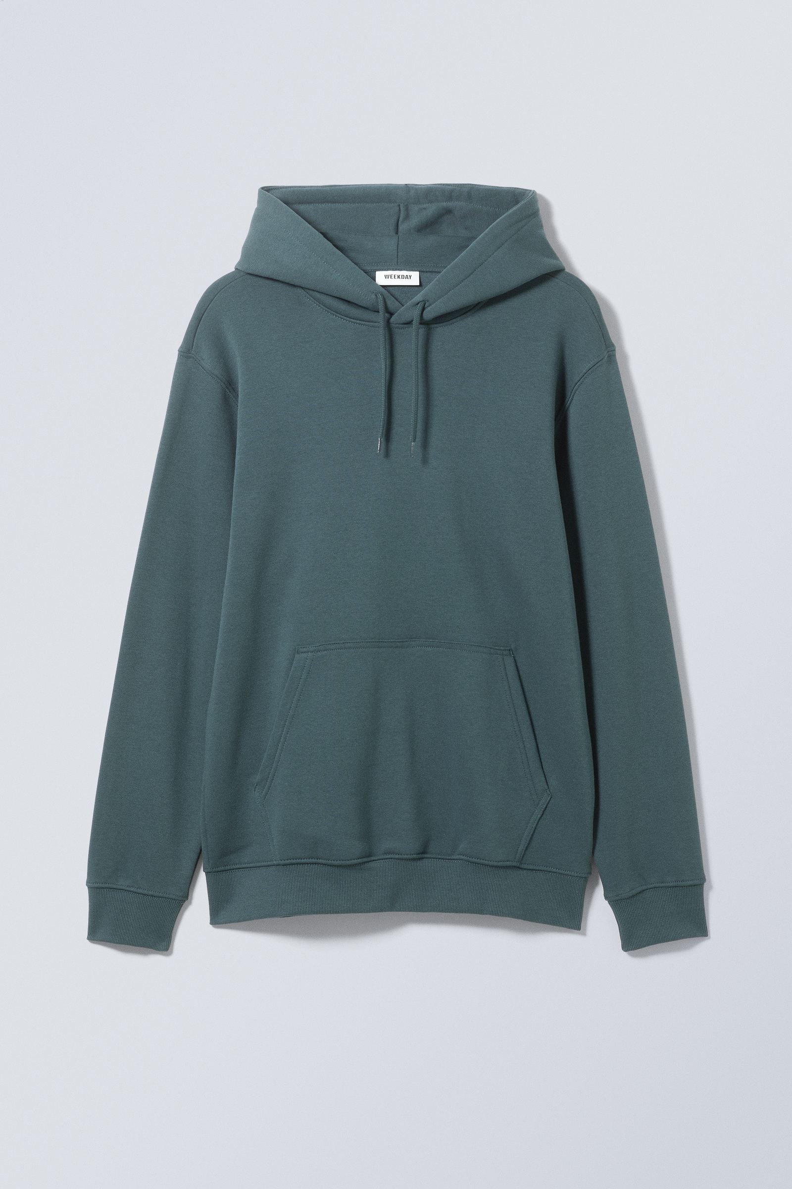 standard midweight hoodie - Dark Azure | Weekday WW