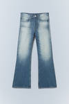 Whiped Blue - Boo Bootleg Low Waist Regular Bootcut Jeans - 2