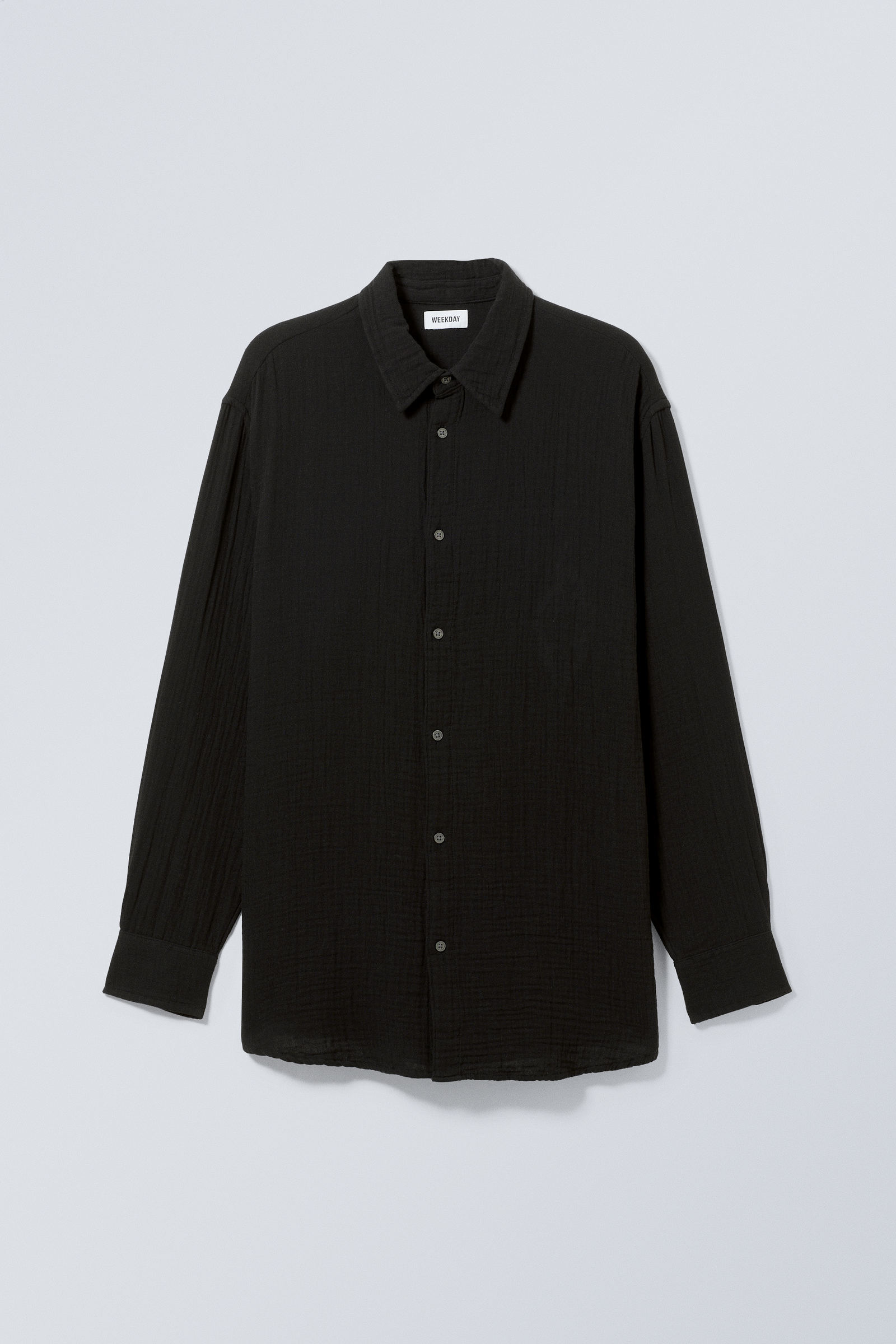 Black - Oversized Shirt - 3