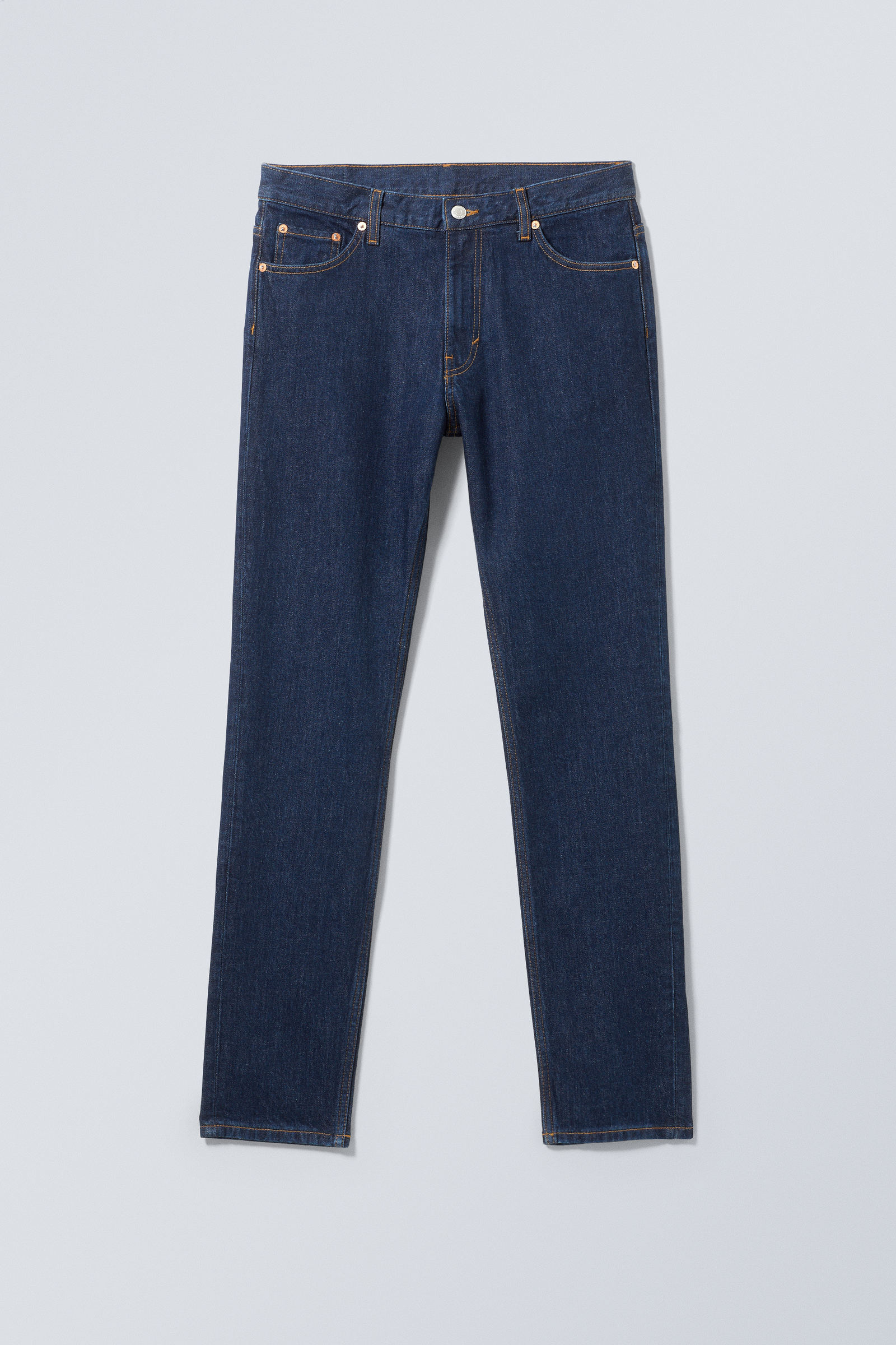 #0000FF - Sunday Slim Tapered Jeans - 1
