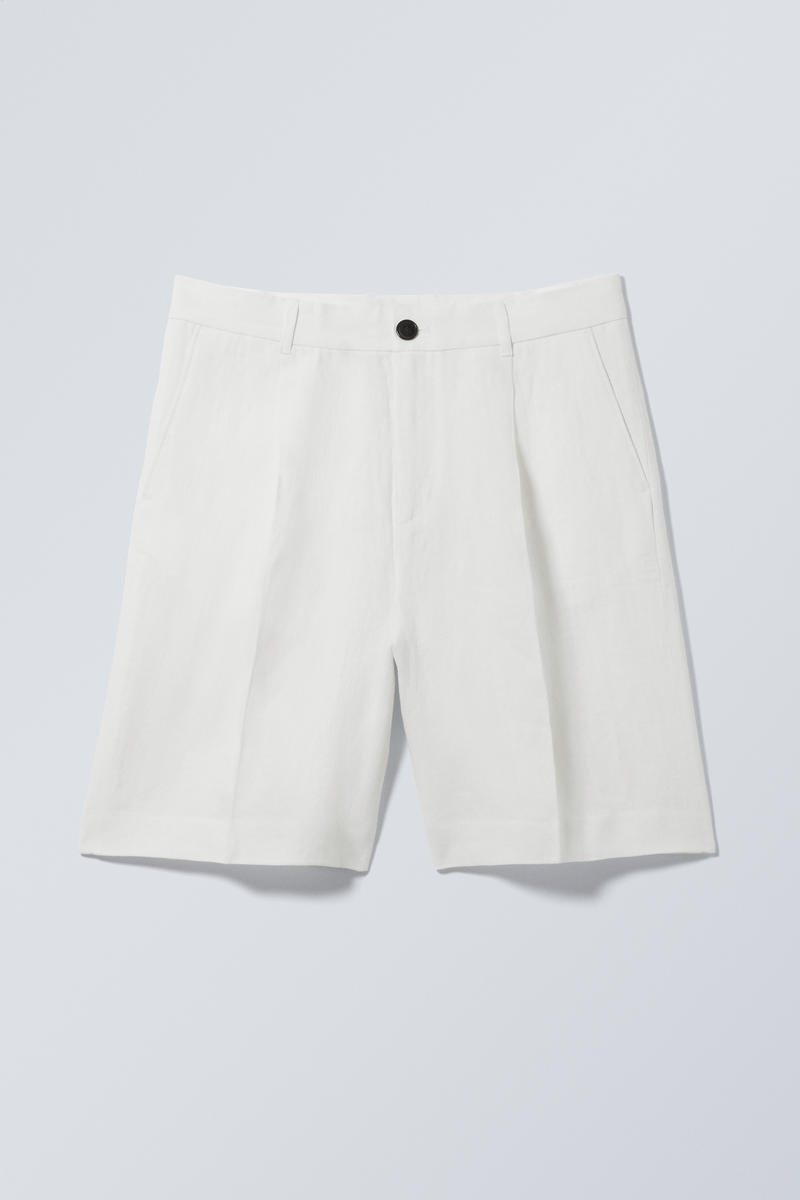 Lösa kostym-linneshorts – Weekday