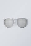 Silver - Fare Sunglasses - 0
