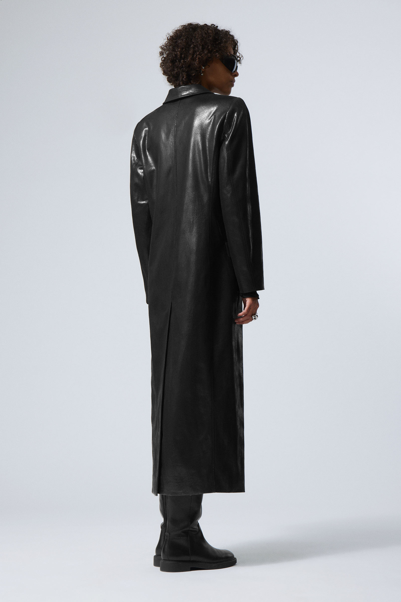 #272628 - Nancy Faux Leather Coat - 2