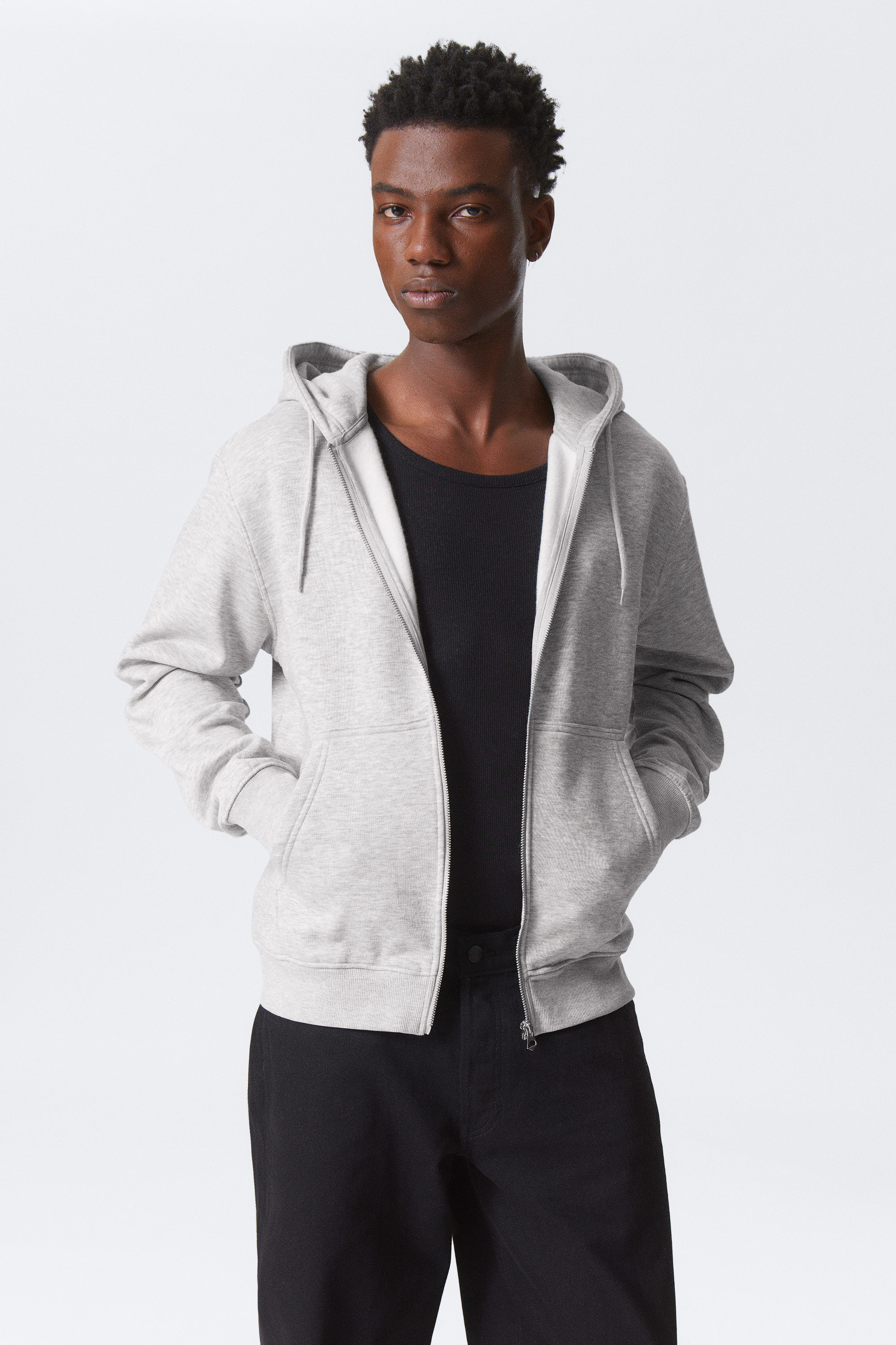 GuruGuru Zip Hoodie (Light Gray) M サイズ｜Yahoo!フリマ（旧