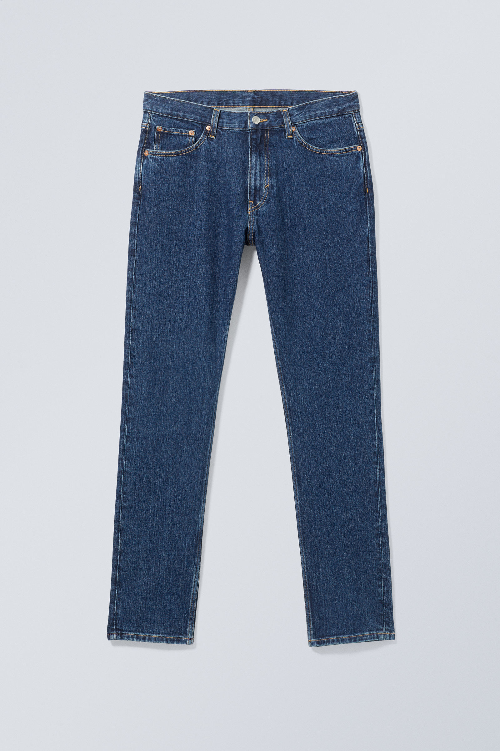 #4C5164 - Easy Regular Straight Jeans - 1