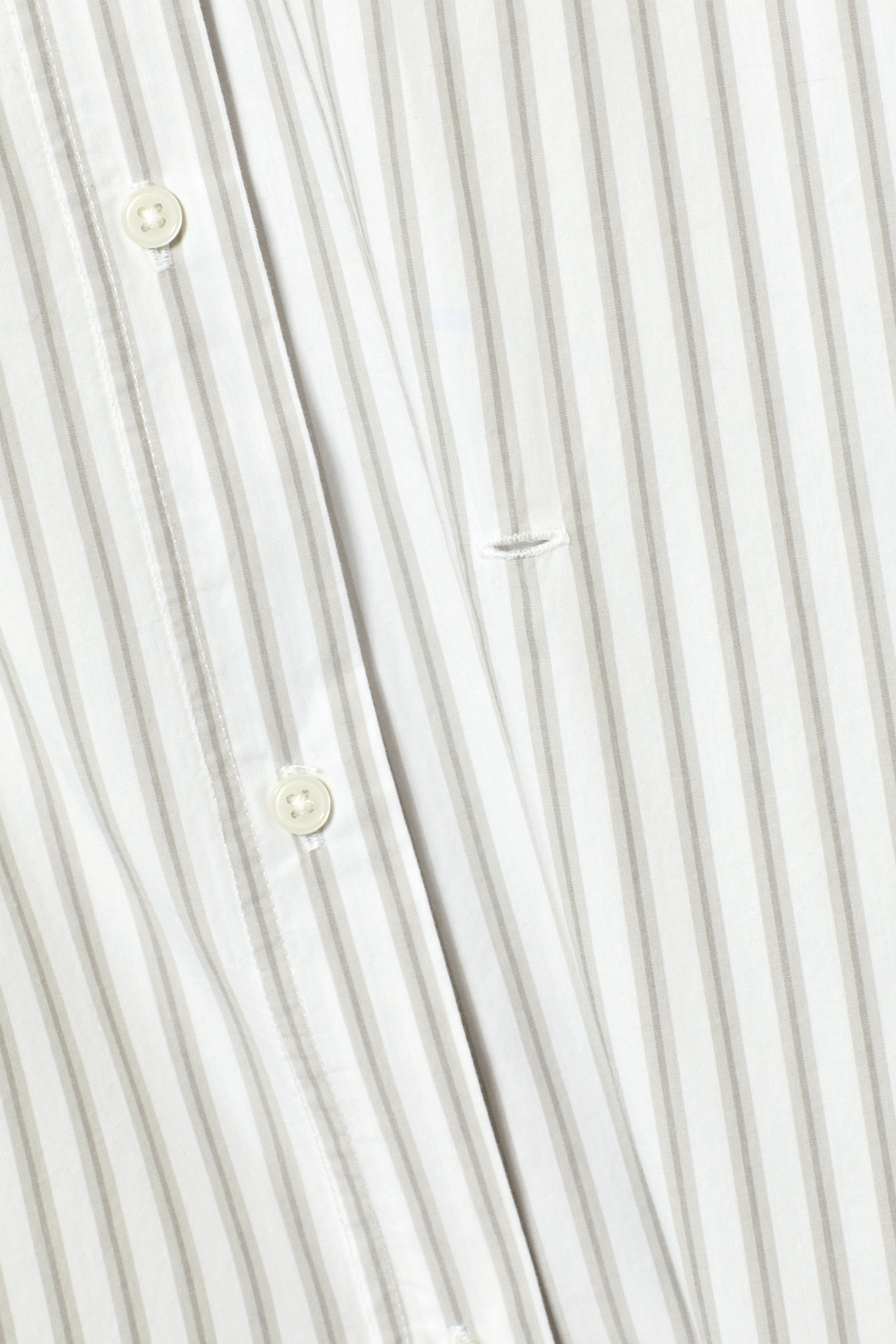 june fitted shirt - Grey Stripes | Weekday EU