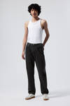 Tuned Black - Black - Space Relaxed Straight Leg Jeans - 0