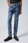 90s Blue - Mellanblå - Sunday Slim Tapered Leg Jeans - 1