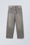 Clay Grey - Galaxy Loose Straight Jeans - 1