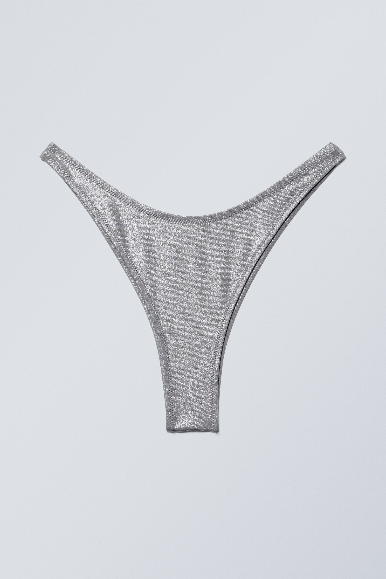 Women Shiny Metallic Low Rise Micro Back G-string Panty Bikini Bottom  Underwear