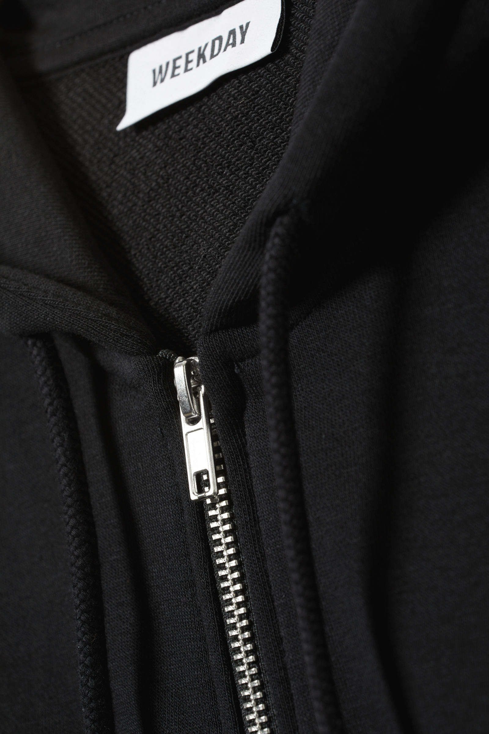 High Rib Mini Zip Hoodie