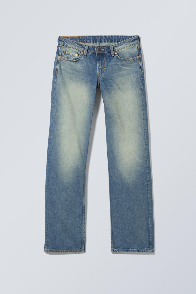 arrow low straight jeans - Jackpot Blue | Weekday DK