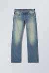 Jackpot Blue - Medium Blue - Arrow Low Rise Regular Straight Leg Jeans - 2